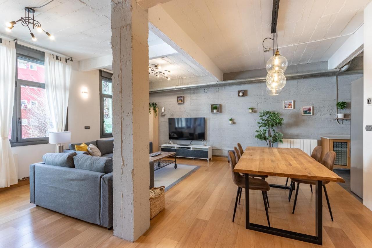 New! Lovely 3-Bedroom Loft In Bilbao Exterior foto