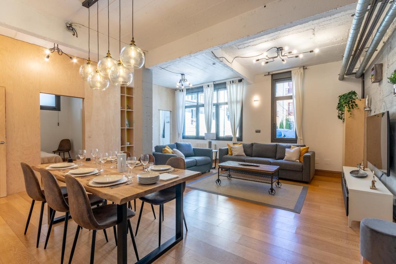 New! Lovely 3-Bedroom Loft In Bilbao Exterior foto