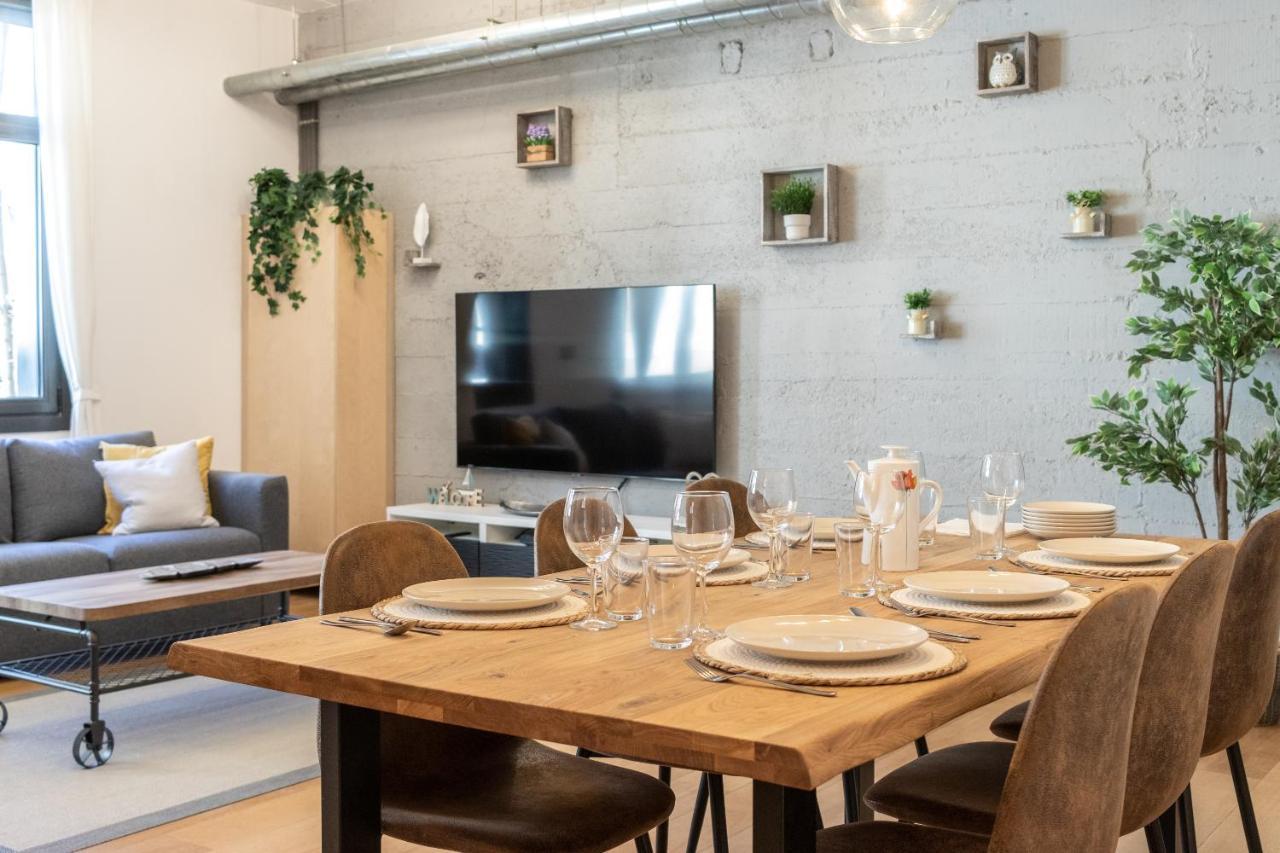 New! Lovely 3-Bedroom Loft In Bilbao Exterior foto